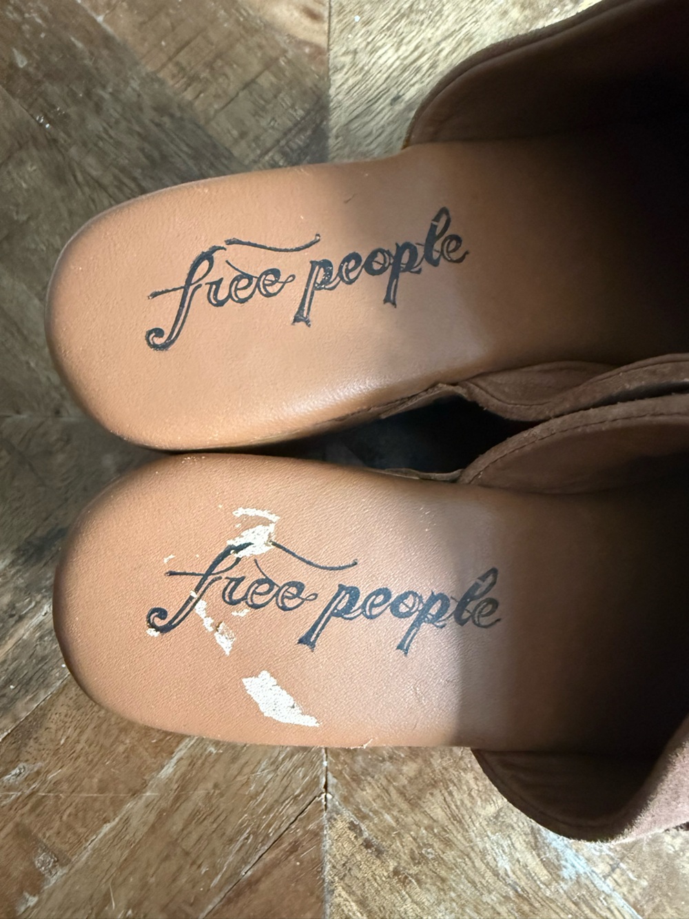 Free People Calabasas Suede Clogs 40/9 - Picture 7 of 10